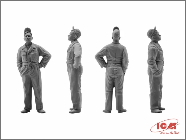 USAAF Pilots & Ground Personnel (1941-1945) 5 Figures