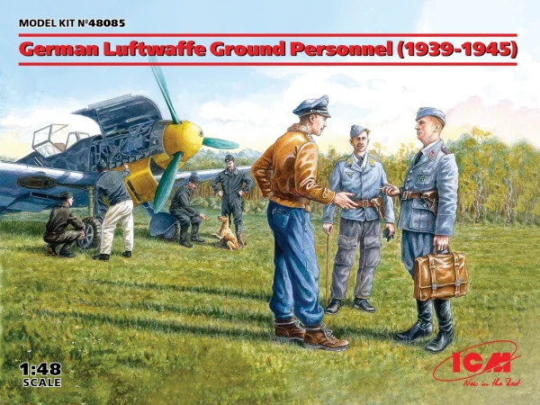 German Luftwaffe Ground Personnel (1939-1945) (7 figures)