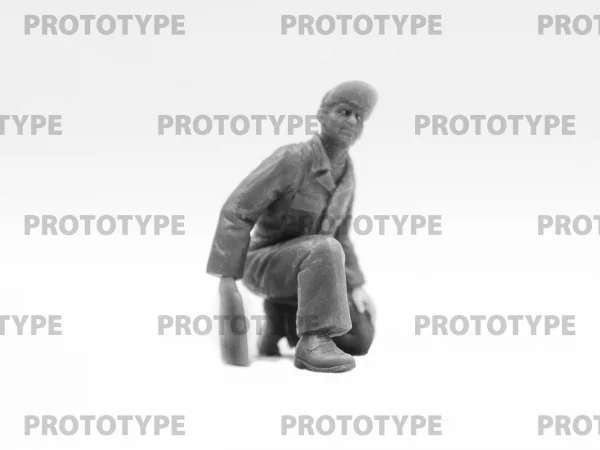 USAAF Bomber Pilots & Ground Personnel (1944-1945) 5 Figures