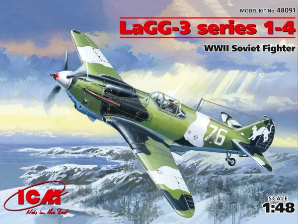 LaGG-3 series 1-4 - WWII Soviet Fighter — image 2 of 9