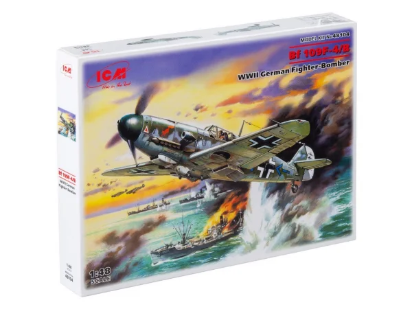 Messerschmitt BF 109F-4/B - WWII German Fighter-Bomber