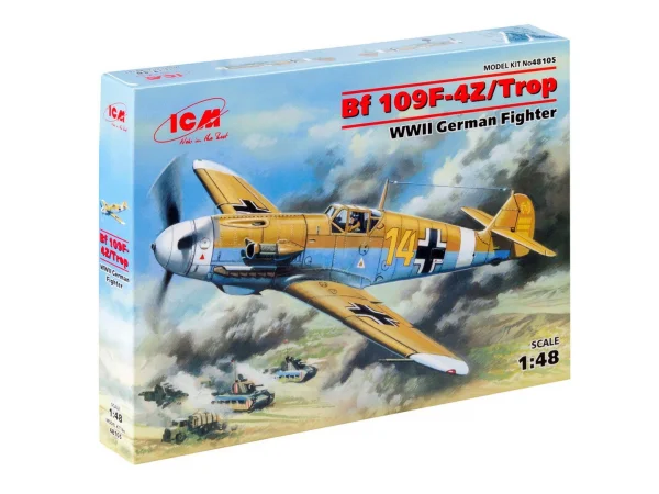 Messerschmitt BF 109F-4Z/Trop - WWII German Fighter