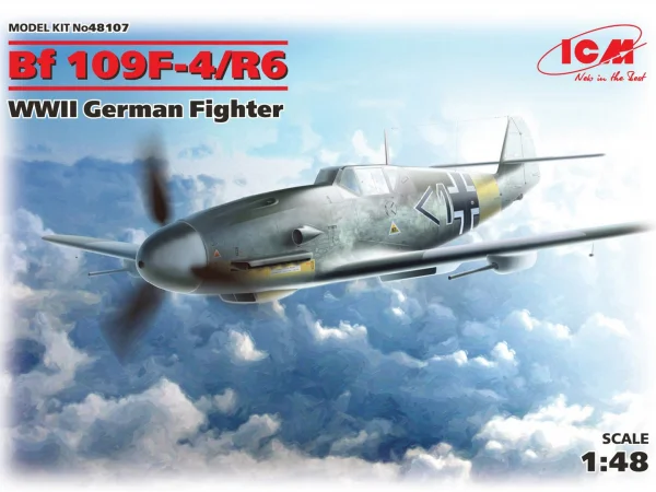Messerschmitt BF 109F-4/R6 - WWII German Fighter