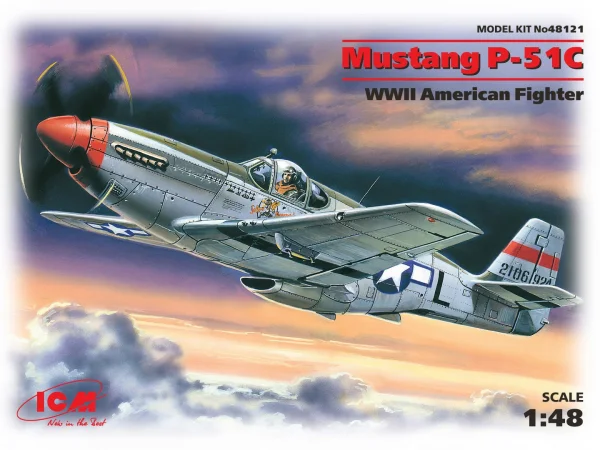 Mustang P-51C - WWII American Fighter