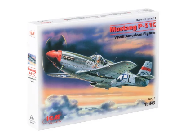 Mustang P-51C - WWII American Fighter