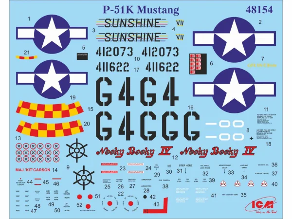 Mustang P-51K - WWII American Fighter