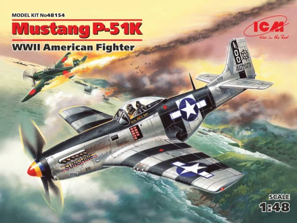 Mustang P-51K - WWII American Fighter
