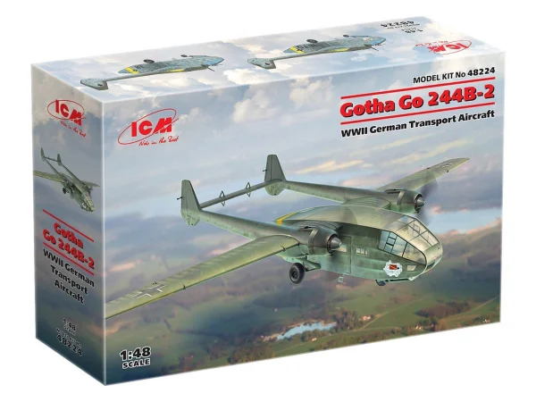 Gotha Go 244B-2 - WWII German Transport Aircraft