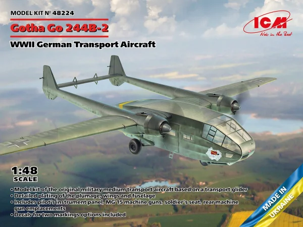 Gotha Go 244B-2 - WWII German Transport Aircraft