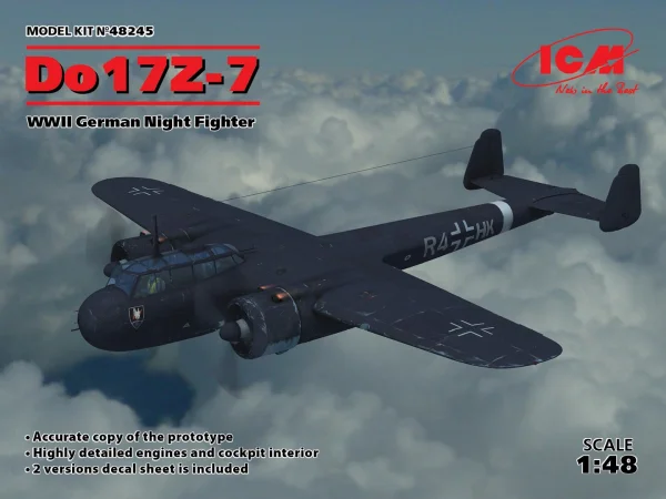 Do 17Z-7 - WWII German Night Fighter
