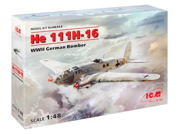 He 111H-16 - WWII German Bomber