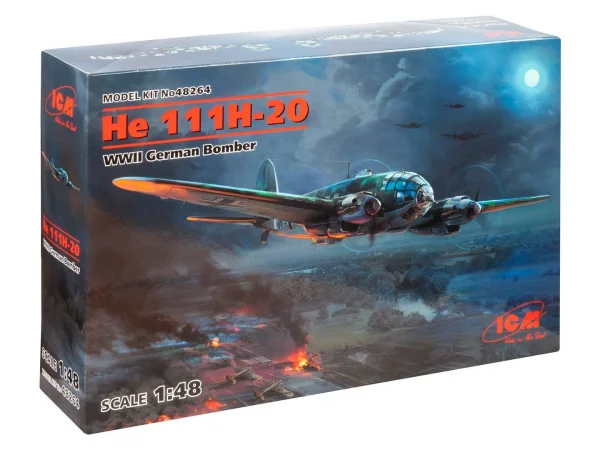 He 111H-20 - WWII German Bomber