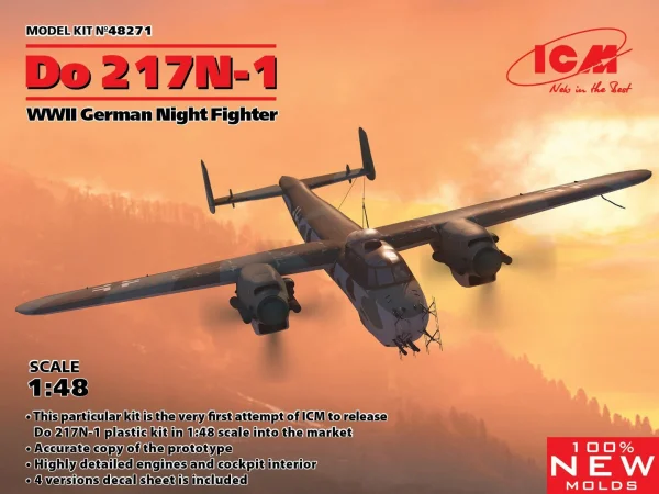Do 217N-1 - WWII German Night Fighter