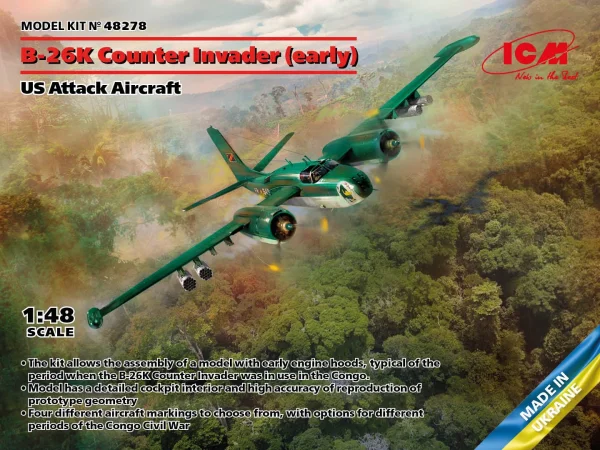 B-26K Counter Invader (early) - US Attack Aircraft
