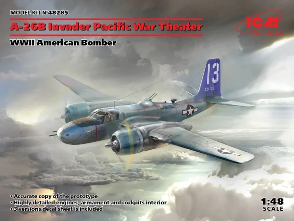 A-26В Invader Pacific War Theater - WWII American Bomber