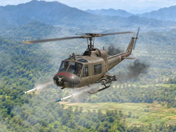 UH-1C Huey Gunship - US Attack Helicopter — image 1 of 12