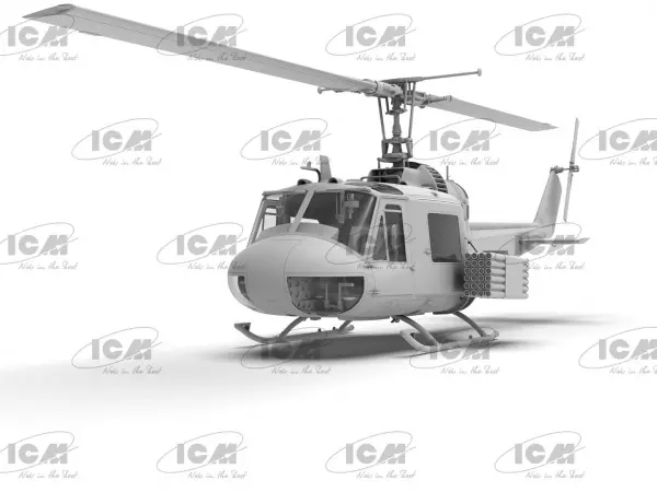 UH-1C Huey Gunship - US Attack Helicopter — image 3 of 12