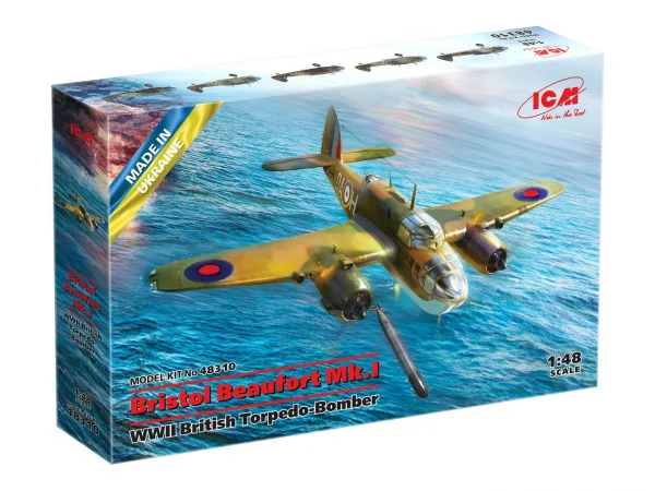 Bristol Beaufort Mk.I - WWII British Torpedo-Bomber