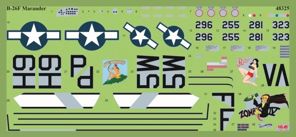 B-26F Marauder - WWII American Bomber