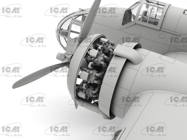 HP.52 Hampden B.Mk.I WWII British Bomber