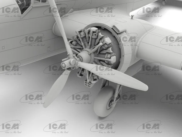 HP.52 Hampden B.Mk.I WWII British Bomber