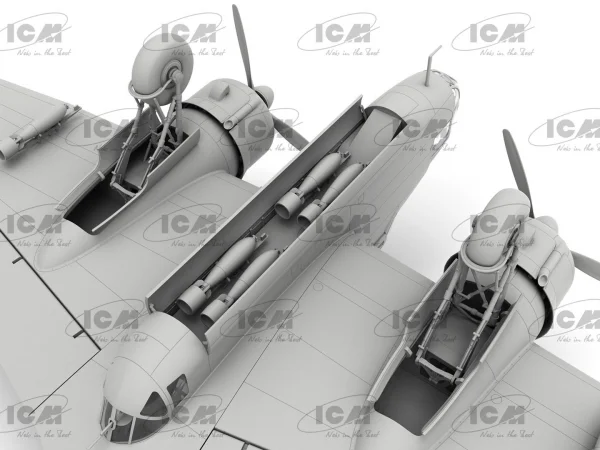 HP.52 Hampden B.Mk.I WWII British Bomber