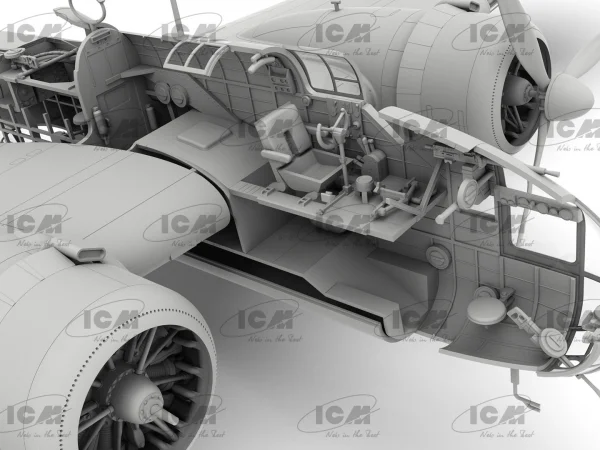 HP.52 Hampden B.Mk.I WWII British Bomber