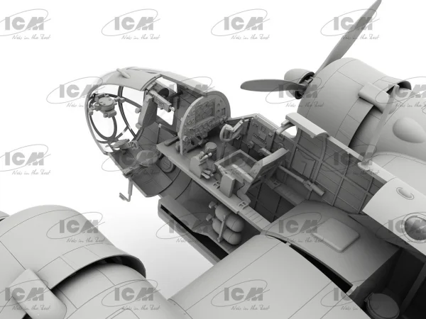 HP.52 Hampden B.Mk.I WWII British Bomber