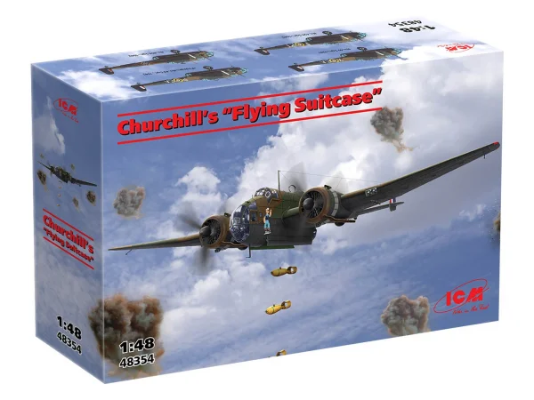 Churchills Flying SuitcaseHP.52 Hampden Bomber