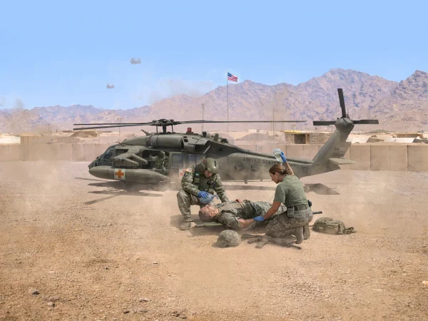 UH-60A Black Hawk Medevacwith Flight Medics
