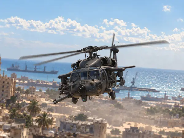 MH-60L DAP U.S. Special Forces Attack Helicopter — image 2 of 15