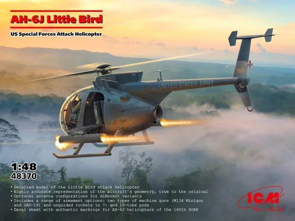 AH-6J Little Bird - U.S Special Forces Attack Helicopter