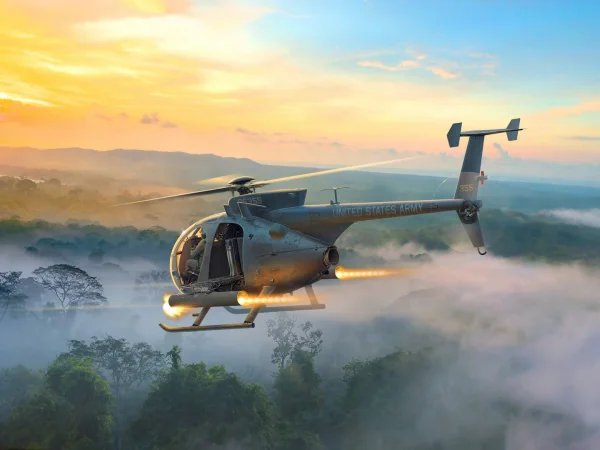 AH-6J Little Bird - U.S Special Forces Attack Helicopter