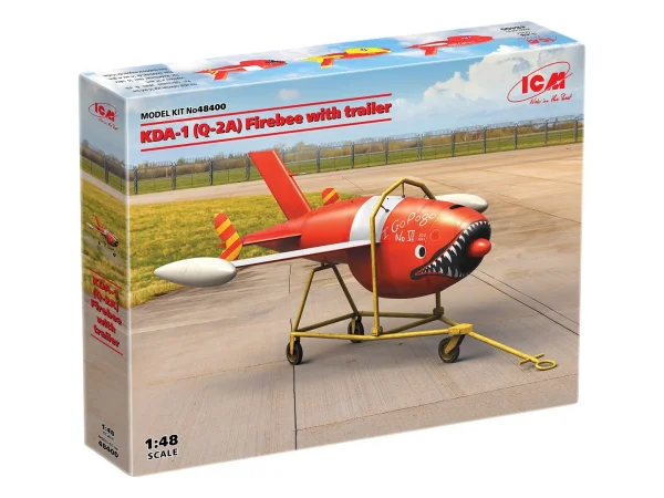 KDA-1 (Q-2A) Firebee with trailer (1 airplane and trailer)