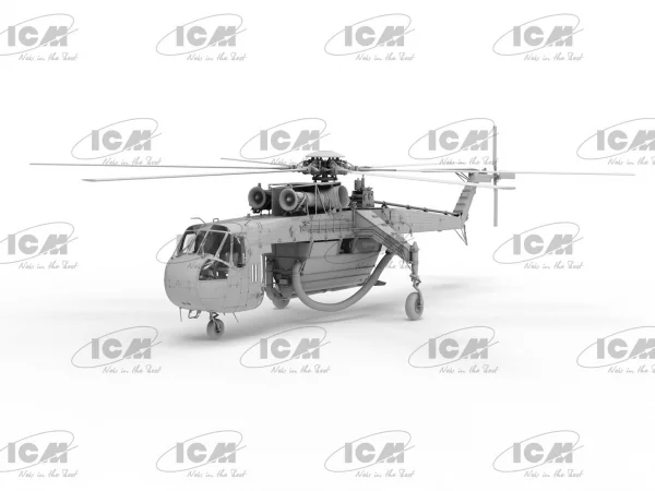 Sikorsky S-64E Skycrane - Firefighting Helicopter