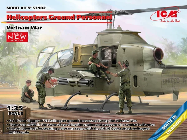 Helicopters Ground Personnel (Vietnam War)