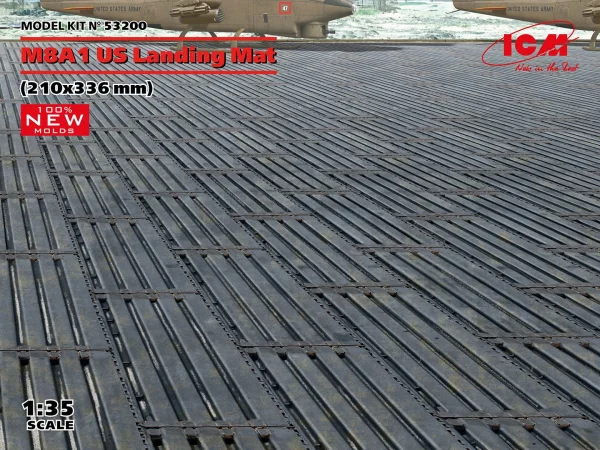 M8A1 US Landing Mat (210х336 mm)