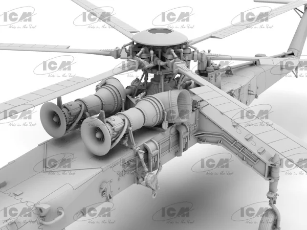 Sikorsky CH-54A Tarhe U.S. Heavy Lift Helicopter