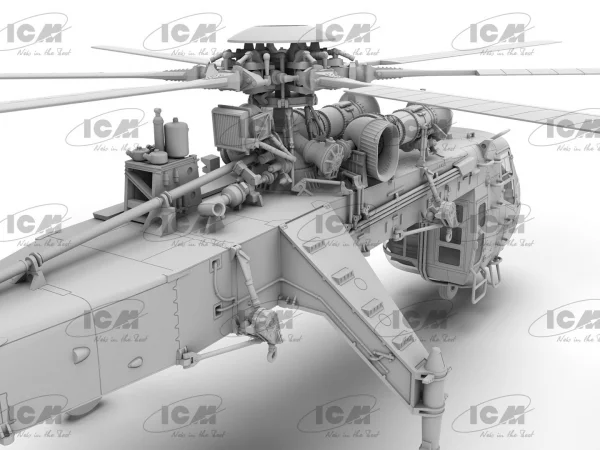 Sikorsky CH-54A Tarhe U.S. Heavy Lift Helicopter