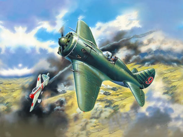 I-16 type 18 - WWII Soviet Fighter — image 1 of 3