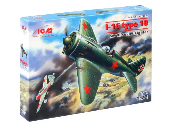 I-16 type 18 - WWII Soviet Fighter — image 3 of 3