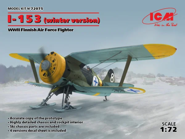I-153 - WWII Finnish Air Force Fighter (winter version)