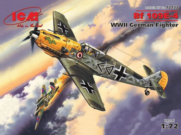 Messerschmitt BF 109E-4 - WWII German Fighter — image 2 of 3