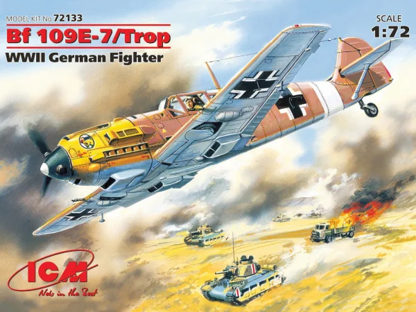 Messerschmitt BF 109E-7/Trop - WWII German Fighter — image 2 of 3