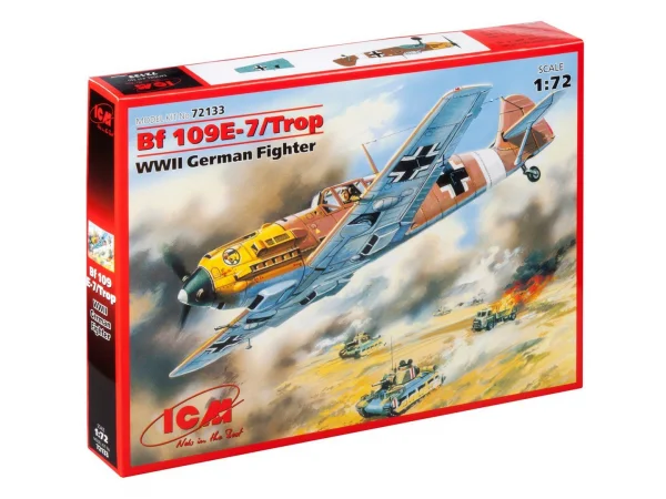 Messerschmitt BF 109E-7/Trop - WWII German Fighter — image 3 of 3