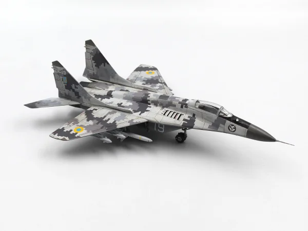 Radar Hunter - MiG-29 9-13Ukrainian Fighter with HARM missiles