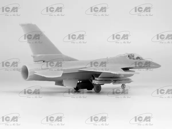 Ukrainian Air Force F-16AM with GBU-39 Bombs — image 4 of 8