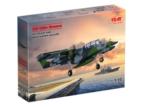OV-10D+ Bronco - US attack and observation aircraft