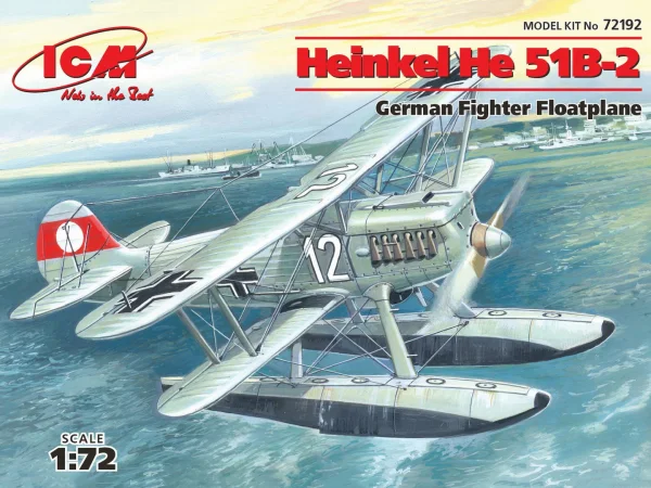 Heinkel He 51B-2 - German Floatplane Fighter