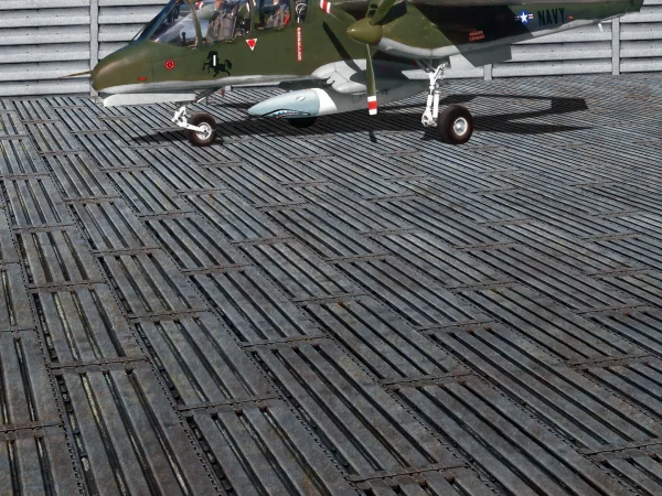 Vietnam M8A1 U.S. Landing Mat 1:72 — image 1 of 2